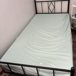 Black Twin bed frame