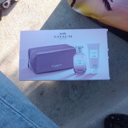 Coach Perfume Lotion And Tote Bag