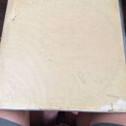 Beatles White Vinyl Album  Record
