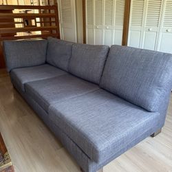 Couch And Chaise Sectional - Medley