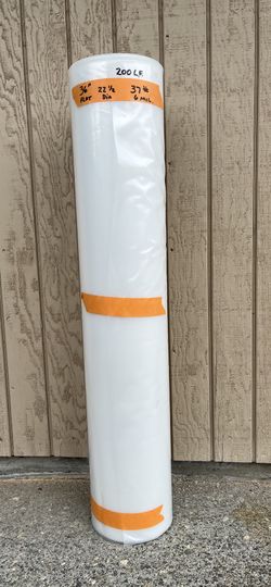 6 mil Lay Flat Ducting