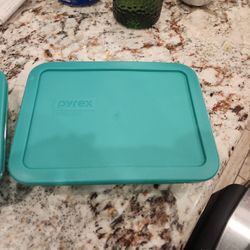 2 Pyrex Dishes 