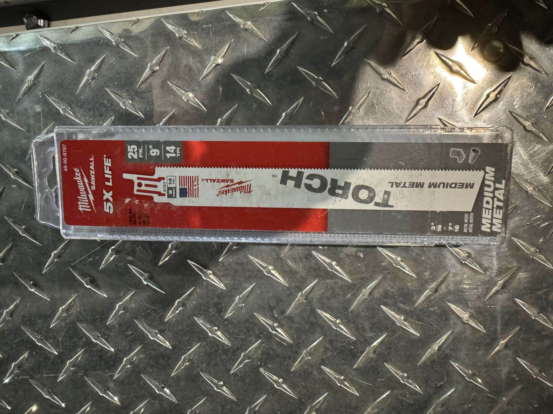 Metal Sawzall Blades