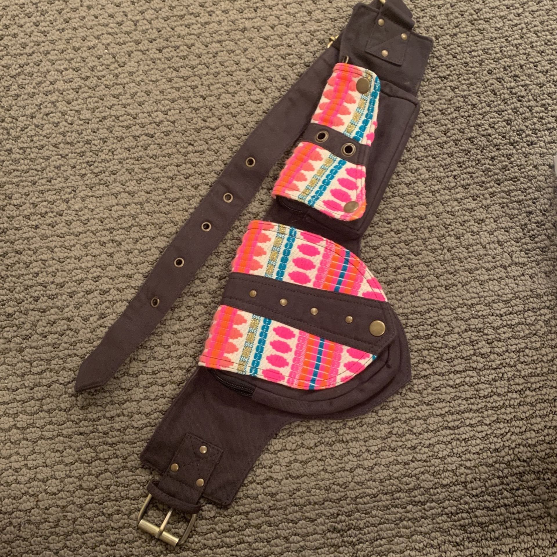 Waist Pouch Festival Purse Fanny Bag Buckle