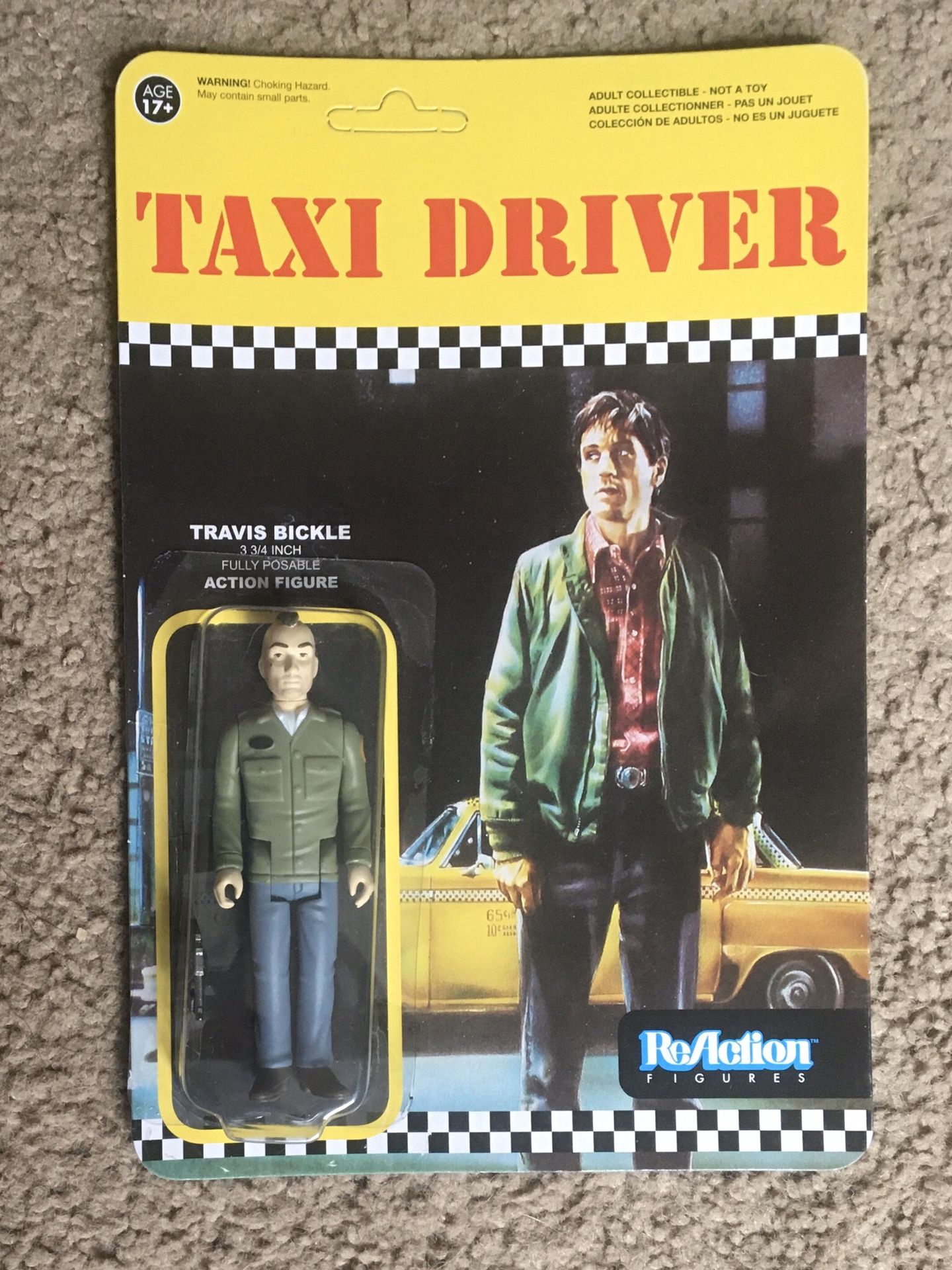 ReAction 3 3/4” Travis Bickle Taxi Driver Figure