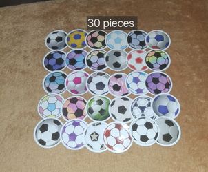 Soccer ball stickers each Picture $5