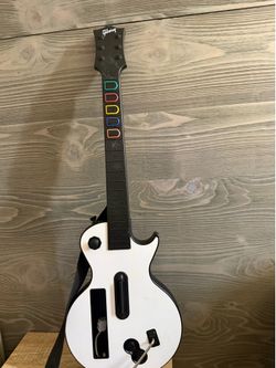 Guitar hero guitar for nintendo wii