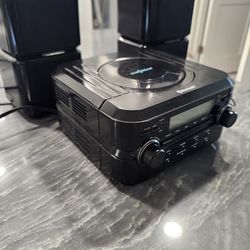 Bluestream small radio and cd player