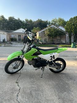 2007 kawasaki 110 dirt bike deals