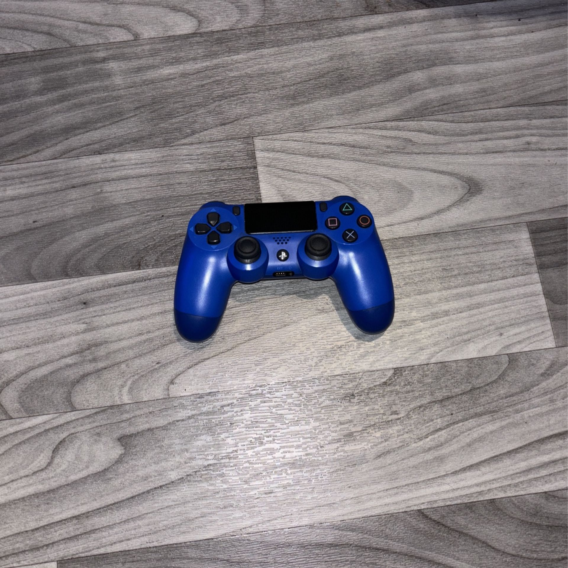 Blue PS4 Remote  (DUALSHOCK)