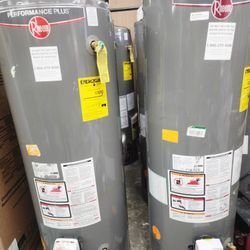 New Water Heater Rheem Performance Platinum 