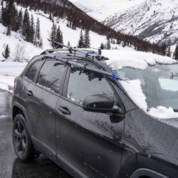 SKI-HIKER Window Mount Ski Racks – Made in USA – Complete Set