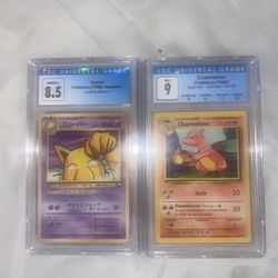 Cgc Vintage Pokémon Graded Lot 