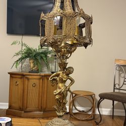 1967 L&L Antique Brass Lamp