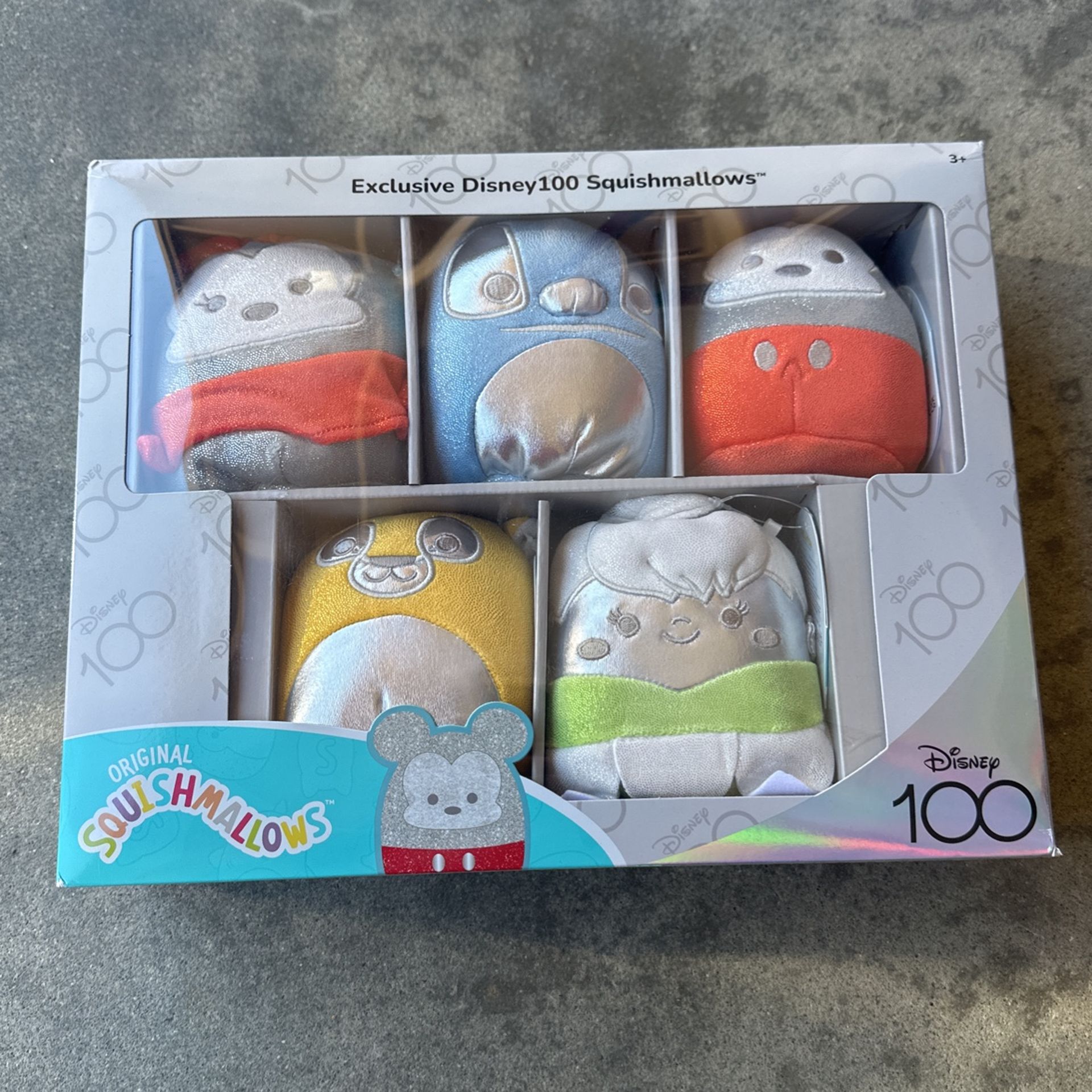 Squishmallow Exclusive Disney 100 Brand New