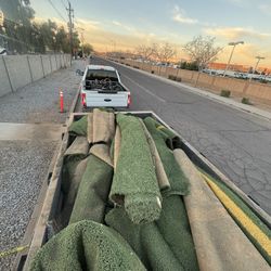 Over 1,200 Square Feet Of Used Turf 