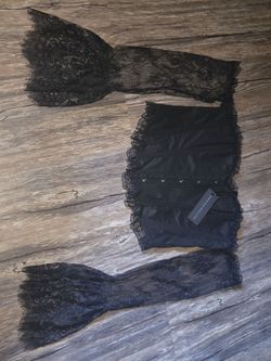 DollsKill lace corset black