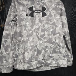 Under Armour Loose Hoodie Kangroo Sweater Size- Youth Large