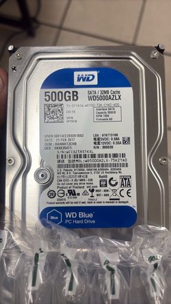 WD Blue 500GB 3.5" SATA Hard Drive