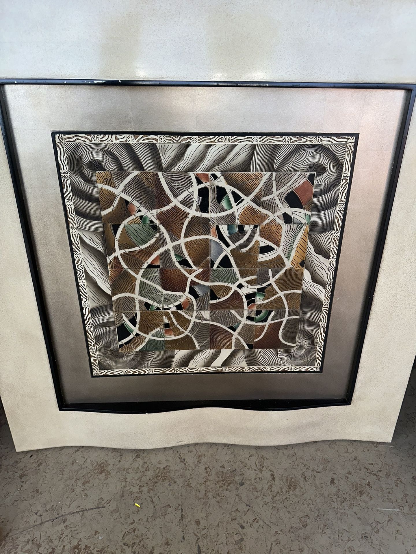 Here’s a beautiful Piece of Multi Media Artwork removed from a High End Estate at Sun Lakes in Chandler