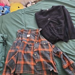 Flannel And Cardigan