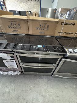 Stove Like New Double Oven Range Cocina 