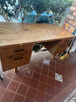 Beautiful wood desk