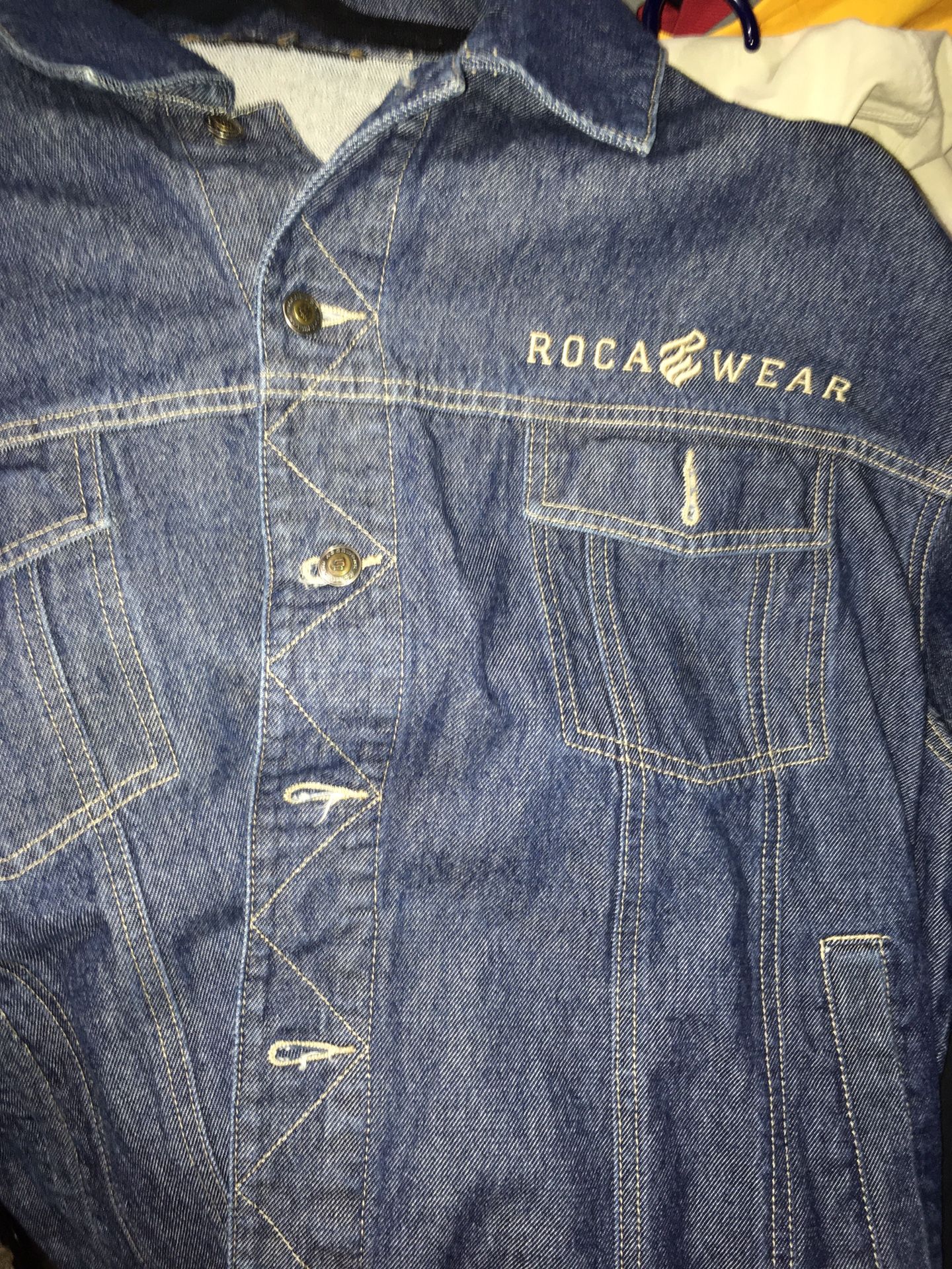 Vintage ROCCKOWEAR JEAN JACKET