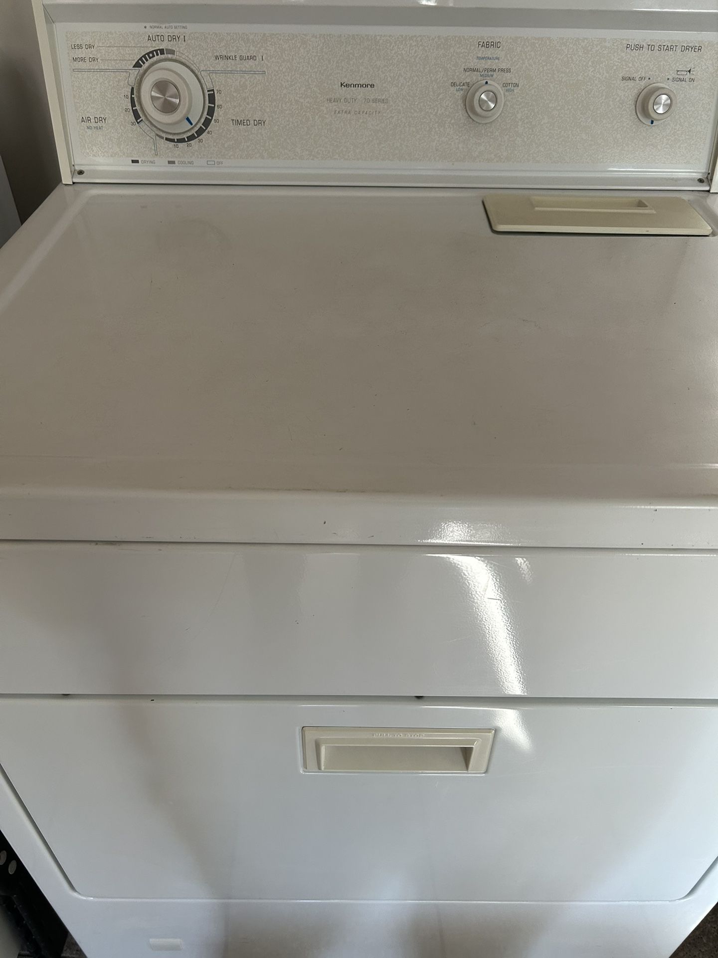 Whirlpool Washing Machine & Kenmore Dryer