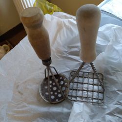 Antique Potato Mashers