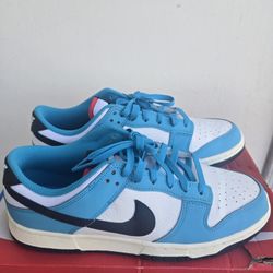 Nike Dunk Low NN N7 DK Turquoise/Black Men's Size 10.5 Pre-owned 