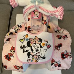 Minnie Mouse Diaper Cake