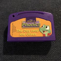 Leapfrog Leap 1 Phonics The Day Leap Ate Olive’s Game Cartridge 
