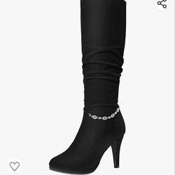Dream Pairs Knee High Platform Heel 9.5