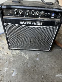 Acoustic Amp Used