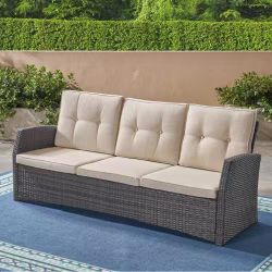 75in Outdoor Patio Sofa Couch 