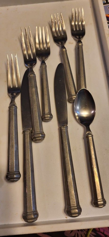 Vintage Gorham Pewter Flatware