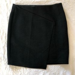 Bershka  Solid Black  Mini Skirt Womens Size L / Large 