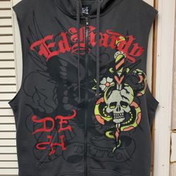 Ed Hardy Sleeveless Hoody
