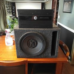 Memphis Class D High-end Amplifier And Subwoofer Combo 
