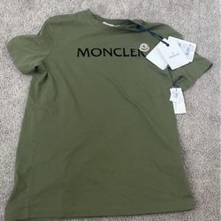 Olive Green Moncler Shirt Size L