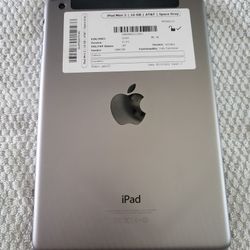 At&t Unlocked iPad Mini 2nd Generation 16GB Wifi Plus Cellular