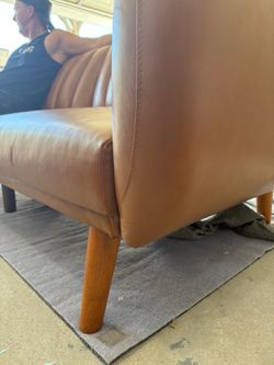 Brand new just put together target futon sofa