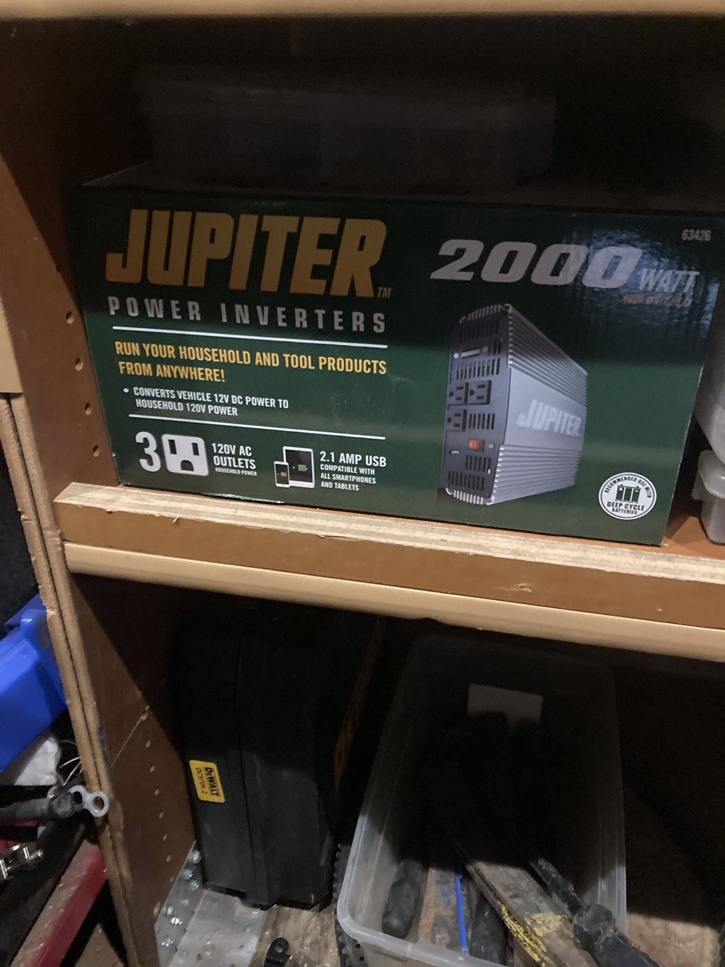 Inverter and battery