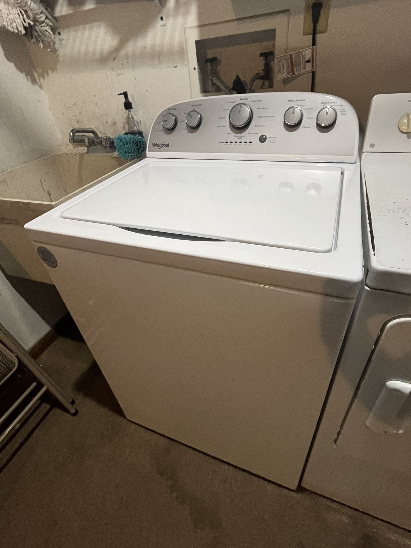 Whirlpool Top Load Washing Machine Plus FREE Dryer