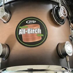 PDP 14" RACK TOM DRUM FS BIRCH  12x14