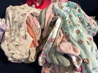 Newborn baby girl clothes 50+ pieces