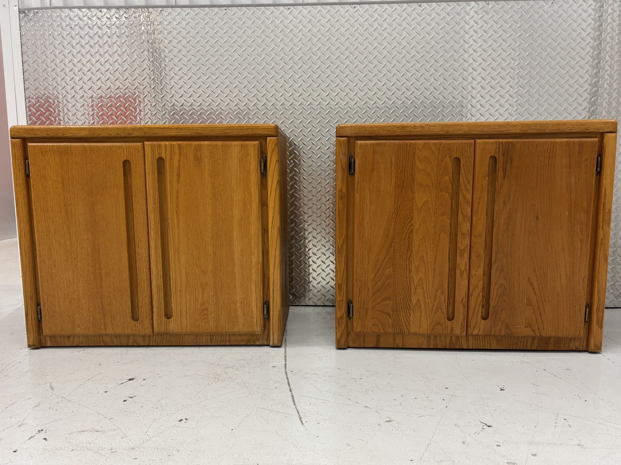 Gorgeous Mid century pair of nightstands or you can use it like console or credenza