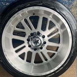 22 Inch Lonestar Rims And Tires Set Of 4