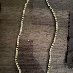 8mm 22in Tennis Moissanite Chain